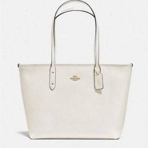 Coach Mini City Zipper Tote Purse